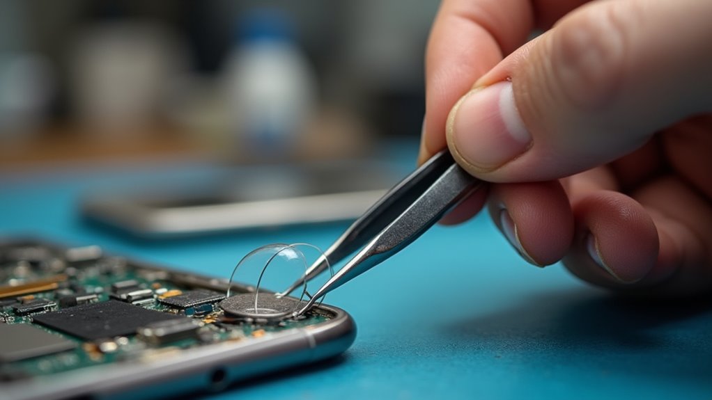 profesjonalna naprawa szklanej szyby aparatu iPhone