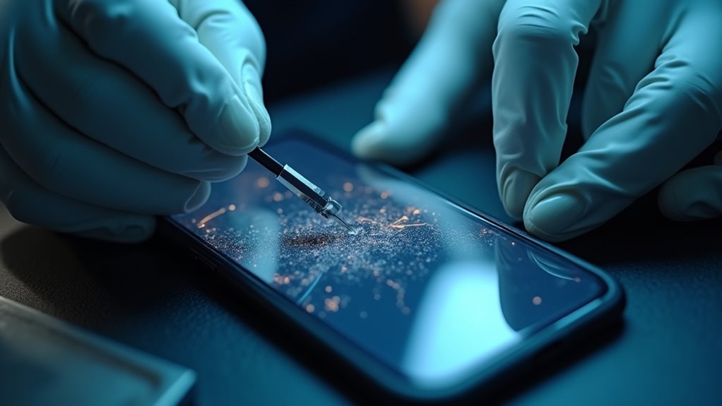 Montaż szkła ochronnego na ekranie iPhone'a Tychy profesjonalna ochrona ekranu iPhone
