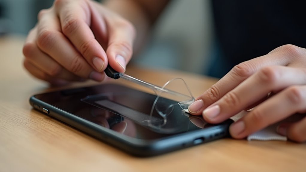 Montaż szkła ochronnego na ekran iPhone’a Elbląg profesjonalna ochrona ekranu iPhone
