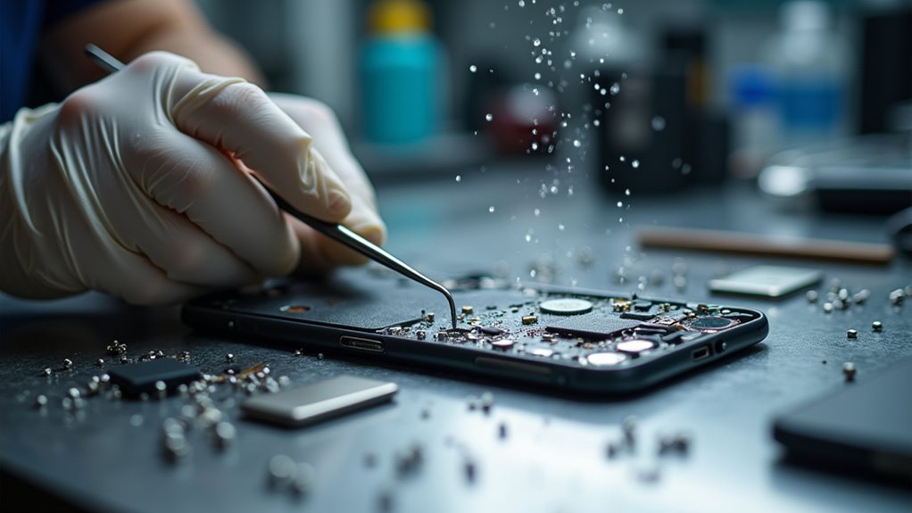 profesjonalne usuwanie uszkodzeń wodnych iPhone