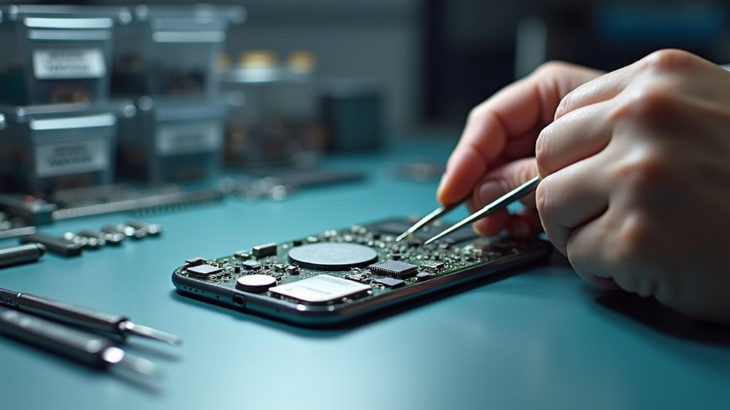 Wymiana elementów na części regenerowane Chorzów profesjonalne odnowione części do iPhone