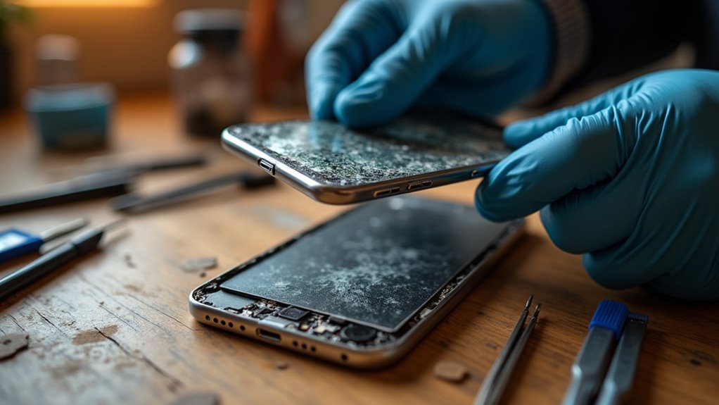Wymiana tylnej szyby iPhone Elbląg tylny ekran iPhone'a elbl g
