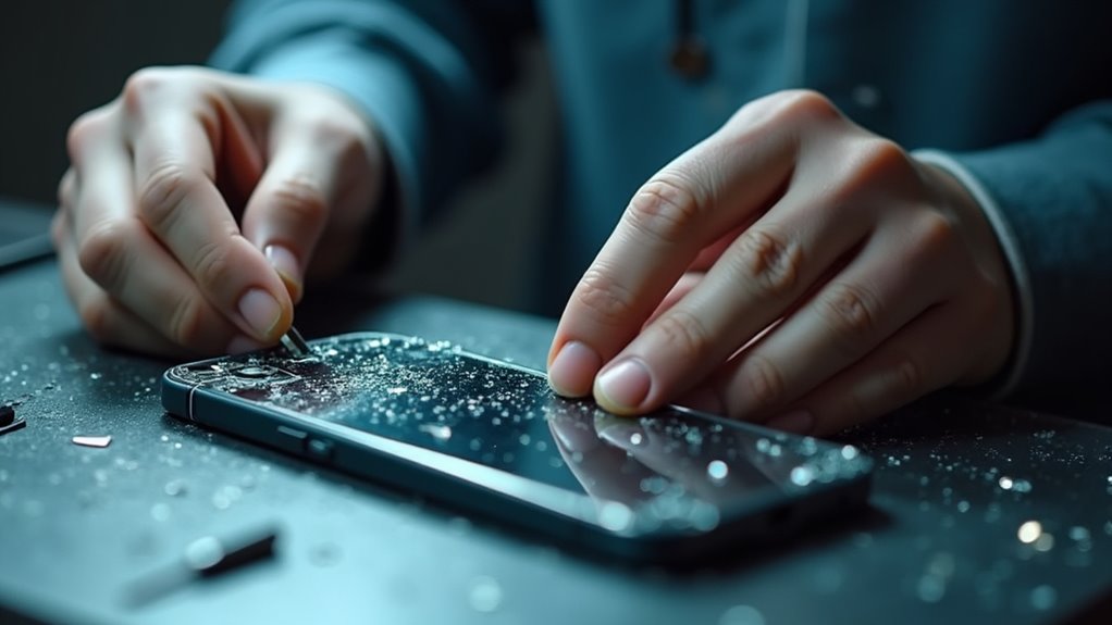 wymiana tylnego ekranu iPhone'a Rybnik