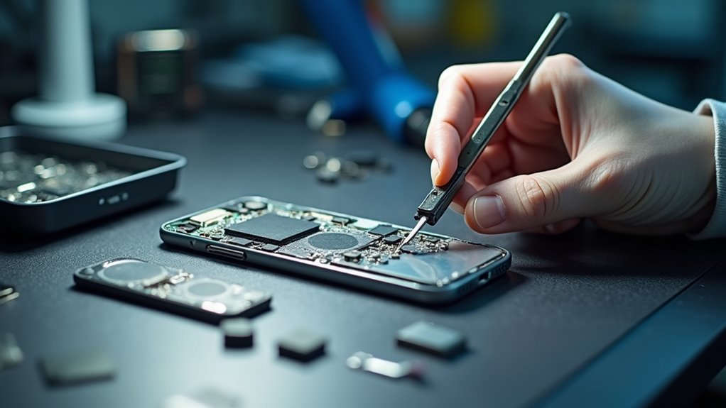 odnowione części iPhone — gwarancja