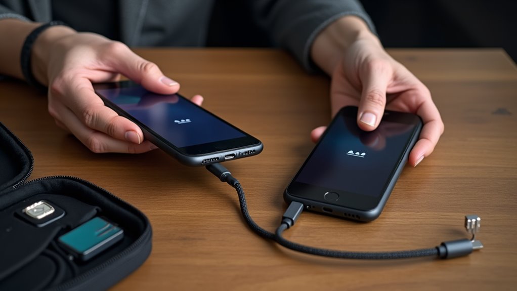 bezpieczne przesyłanie danych iPhone