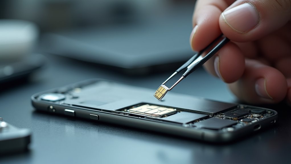 diagnostyka tacy karty SIM dla iPhone