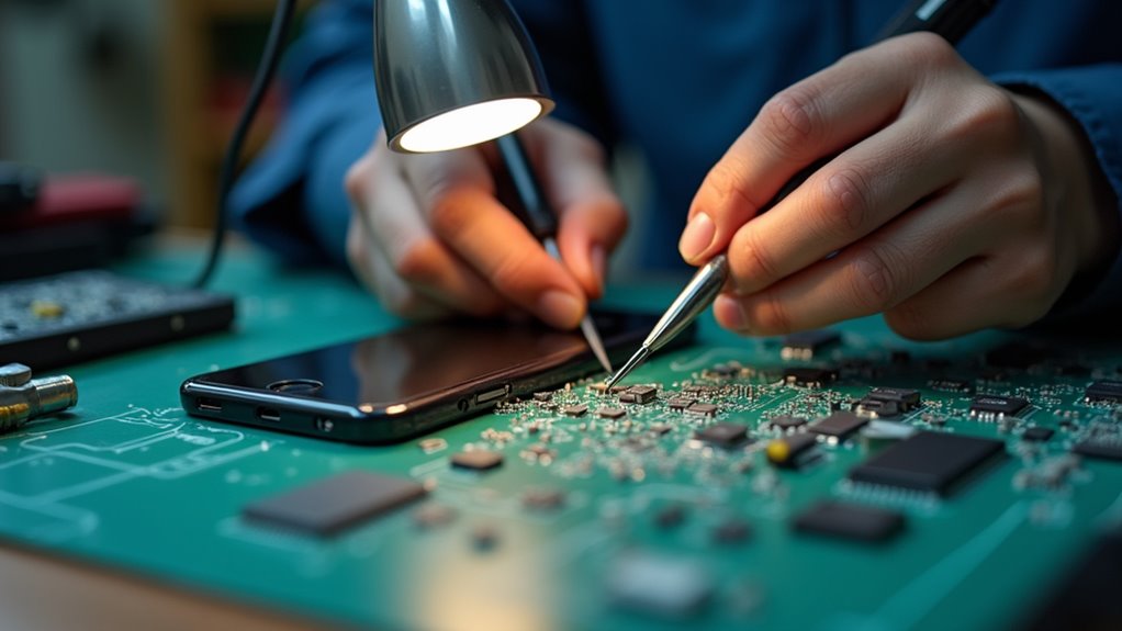 specjalistyczna naprawa płyty głównej iPhone
