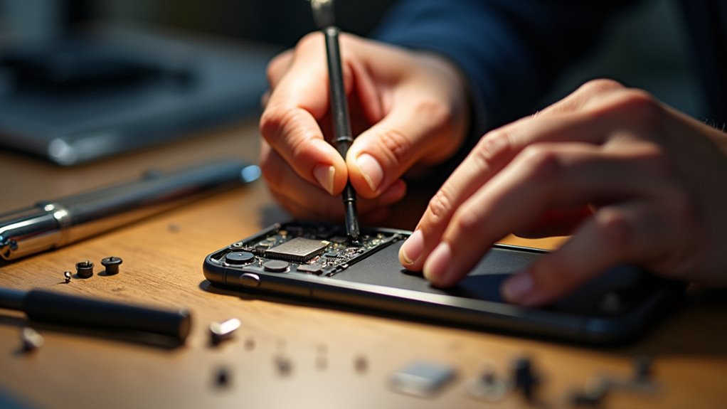 Naprawa mikrofonu iPhone Opole przezroczyste szczegółowe naprawy mikrofonu iPhone