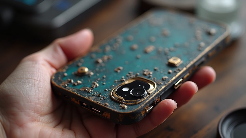 instalacja przezroczystego etui na iPhone