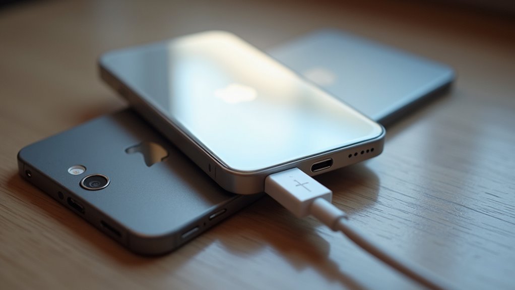 przezroczysty transfer danych iPhone