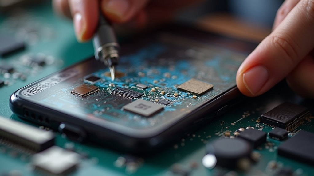 przejrzyste naprawy przegrzewającego się iPhone