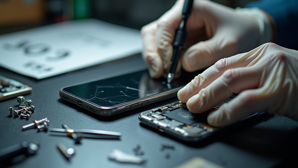 Wymiana tylnej szyby iPhone'a Dąbrowa Górnicza przezroczyste tylne szkło iPhone