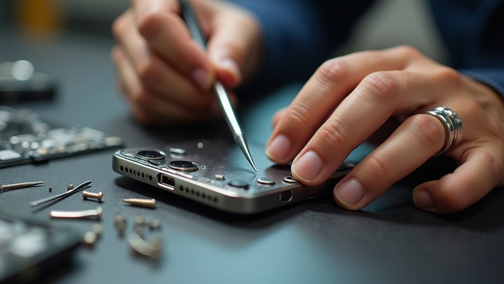 Naprawa silniczka wibracyjnego iPhone'a Tychy przejrzyste ceny naprawy wibracji iPhone