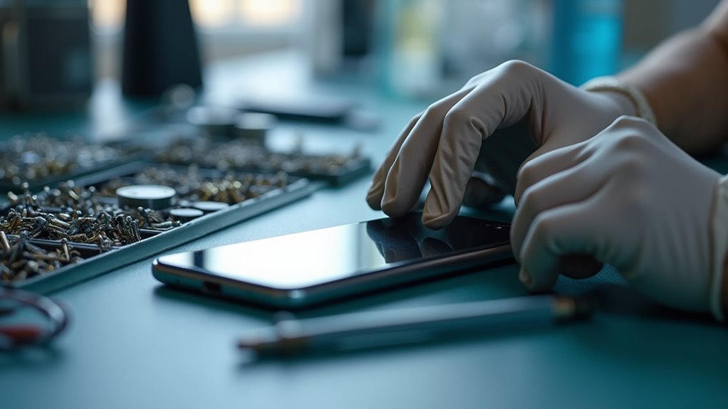 przezroczyste modułowe diagnostyki iPhone