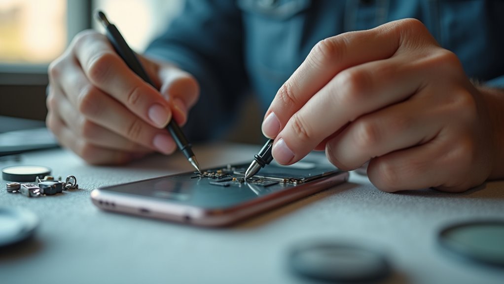 Naprawa mikrofonu iPhone — Bielsko-Biała przezroczysta stopniowana naprawa mikrofonu iPhone