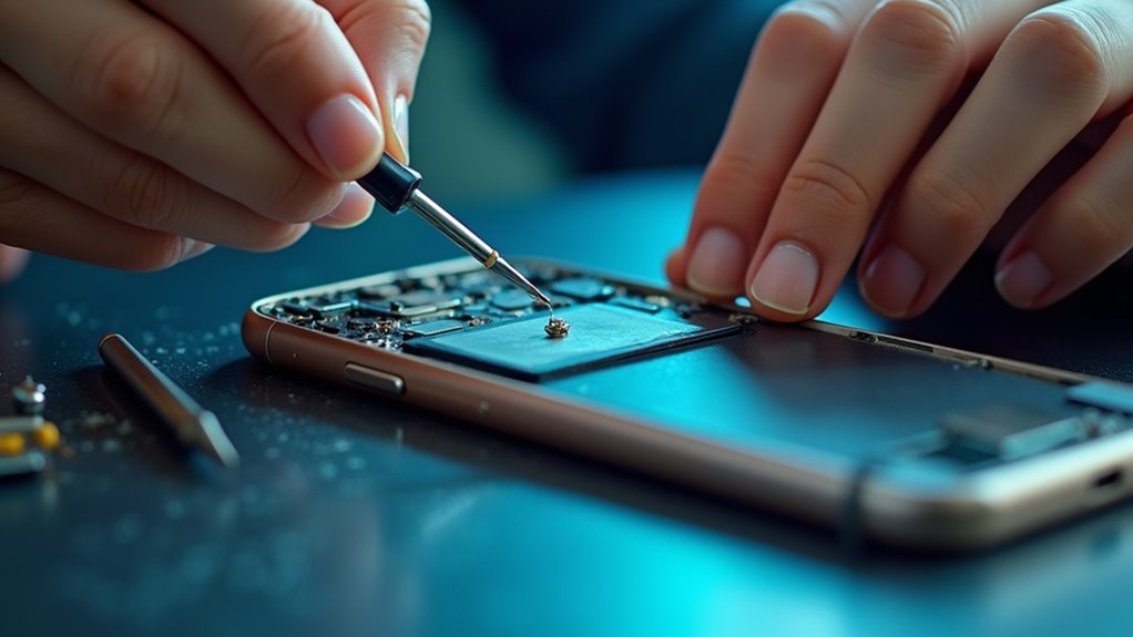 wibrujący iPhone silnik naprawa oleole