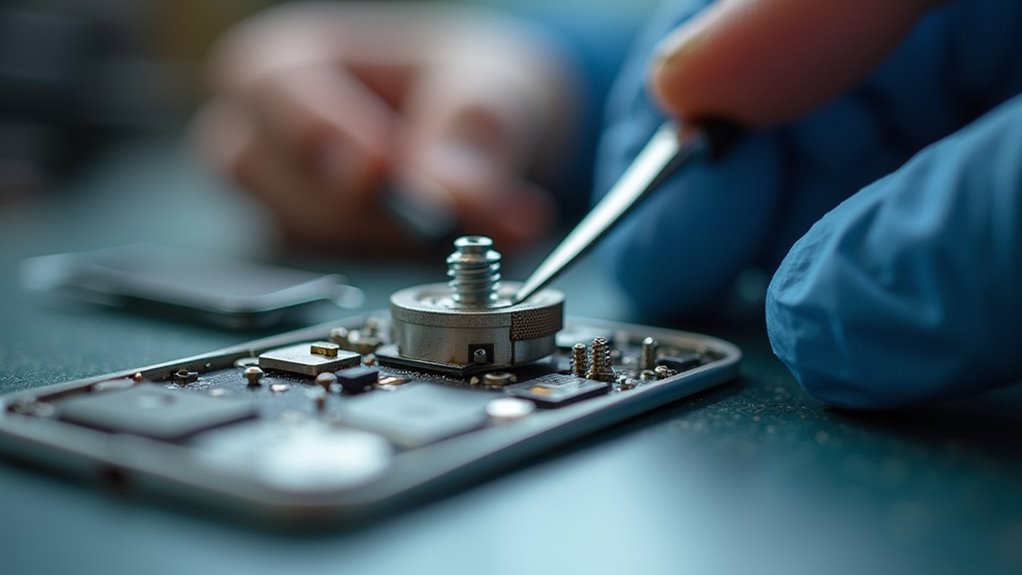 naprawa silnika wibrującego iPhone'a