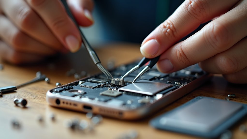 naprawa silnika wibracyjnego iPhone'a