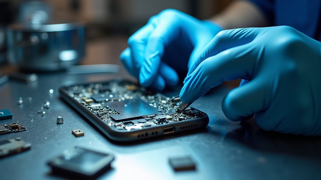 Naprawa iPhone'a po uszkodzeniu wodą Tychy diagnostyka iPhone
