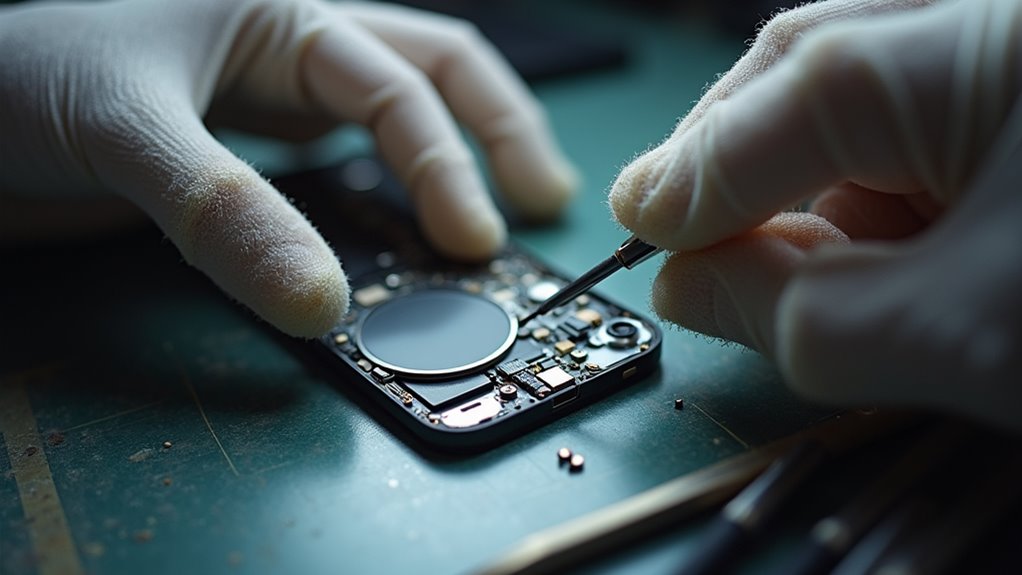 wskaźniki uszkodzenia aparatu w iPhone