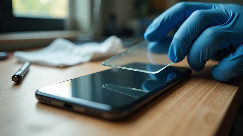 szybka instalacja ochrony ekranu iPhone