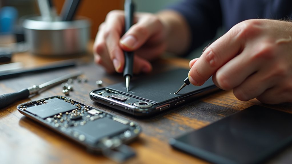 szybka profesjonalna wymiana baterii w iPhonie