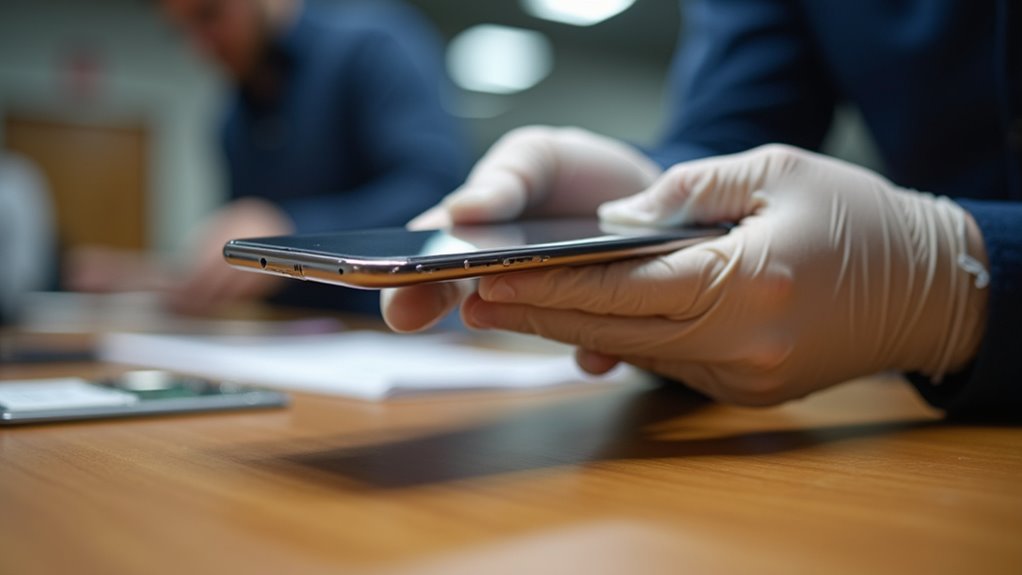 Odbiór i zwrot telefonu po naprawie Ball szybka przezroczysta naprawa iPhone