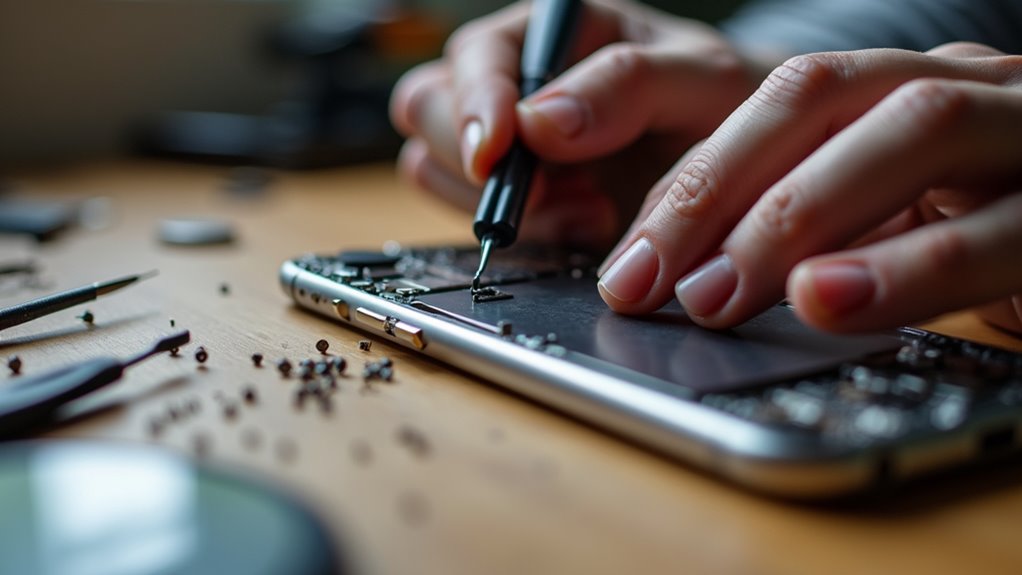 iphone button repair jastrz bie zdr j