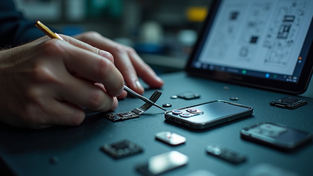 problemy diagnostyczne aparatu iPhone