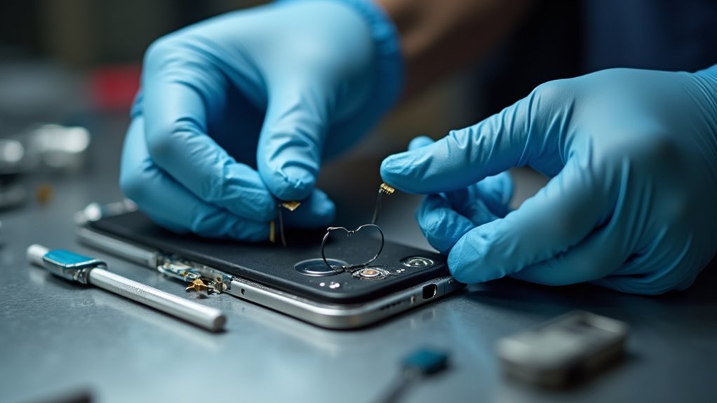 wymiana soczewki aparatu iPhone'a s upsk