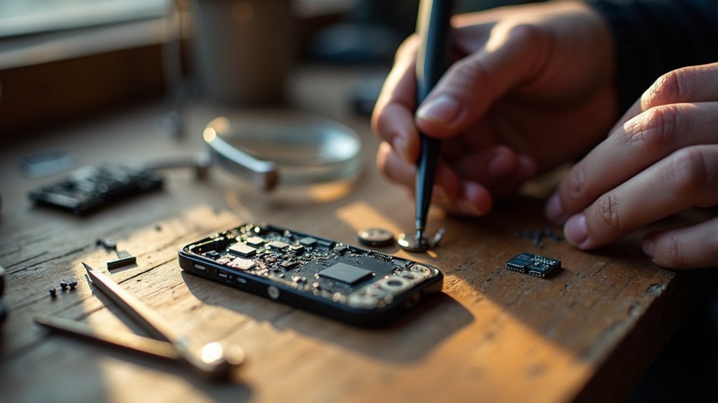 naprawa gniazda słuchawkowego iPhone'a ostro w