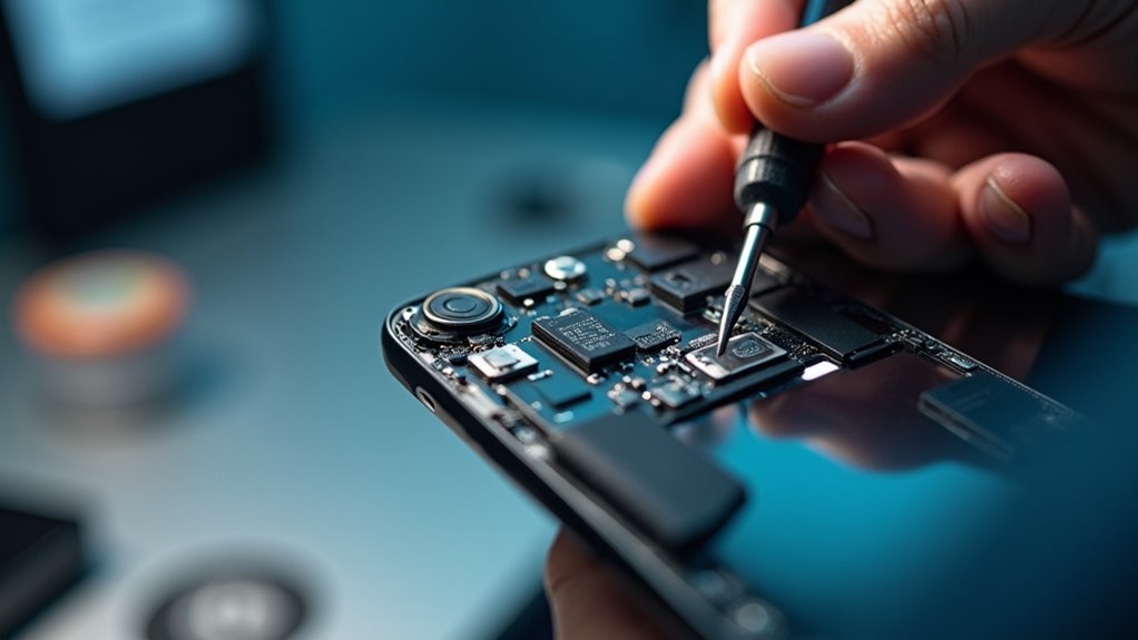 szczegóły diagnostyki mikrofonu iPhone