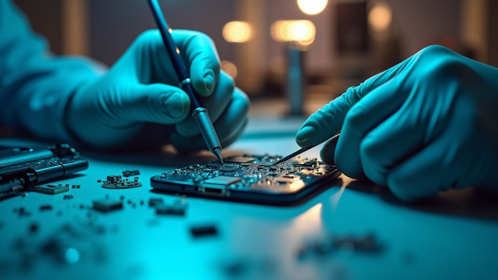 Naprawa płyty głównej iPhone'a Jastrzębie-Zdrój iphone diagnostyka płyty głównej iPhone