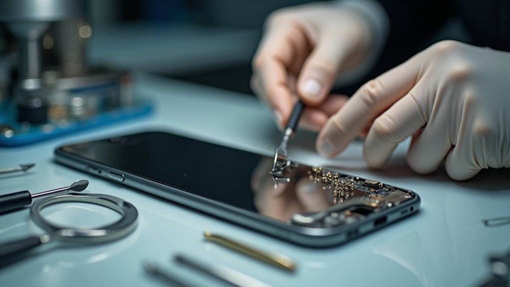 Naprawa czujnika zbliżeniowego iPhone'a w Koninie naprawa czujnika zbliżeniowego w iPhonie