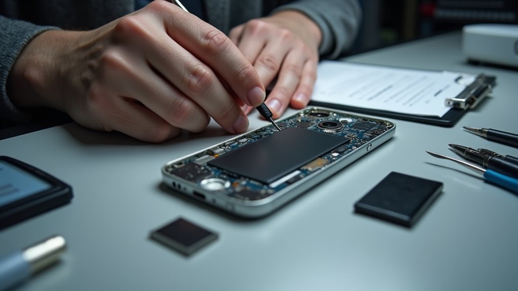 oszacowanie kosztów naprawy iPhone'a