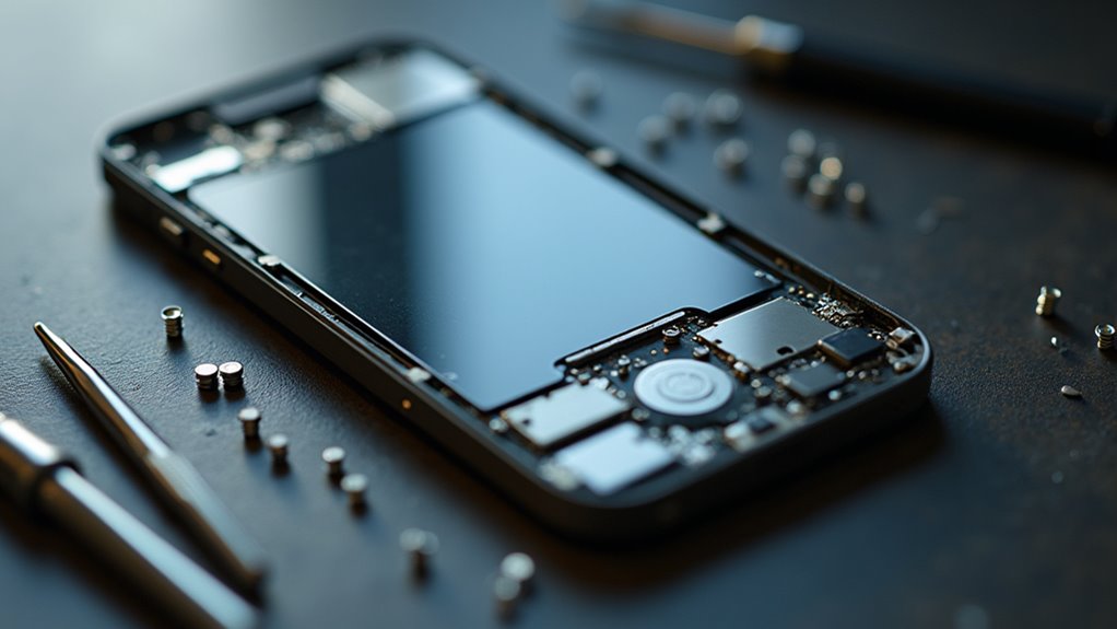 test jakości naprawy ekranu iphone