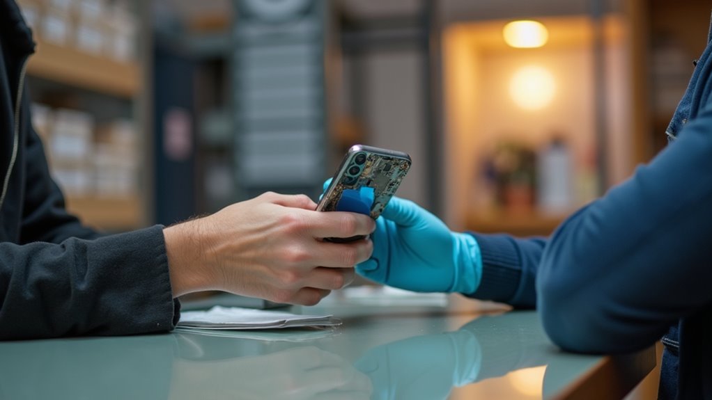 Odbiór i zwrot telefonu po naprawie Lubin szczegóły cen usług iPhone