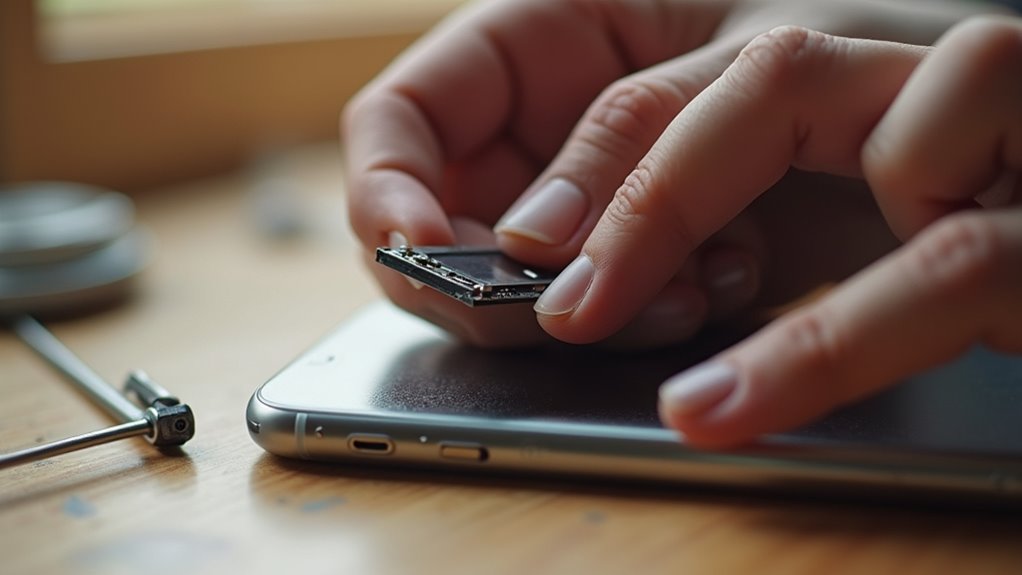 Wymiana tacki SIM iPhone Jelenia Góra iphone sim tray replacement jelenia g ra