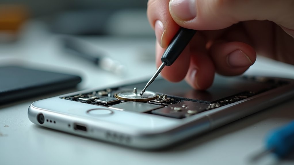 naprawa silnika wibracyjnego iPhone'a
