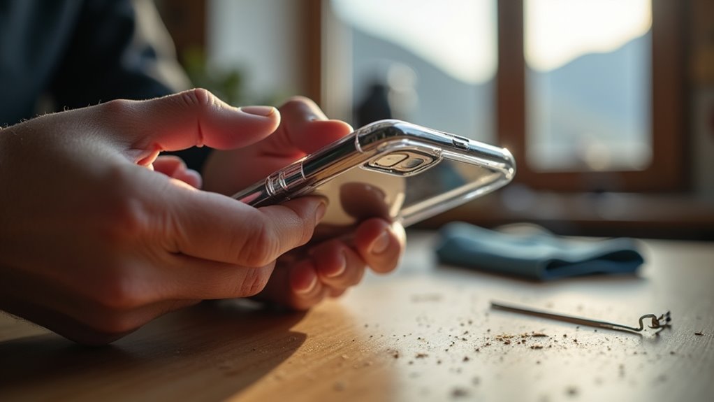 Montaż ochronnej obudowy do iPhone'a Jelenia Góra instalacja etui na telefon jelenia g raphone case installation jelenia g ra