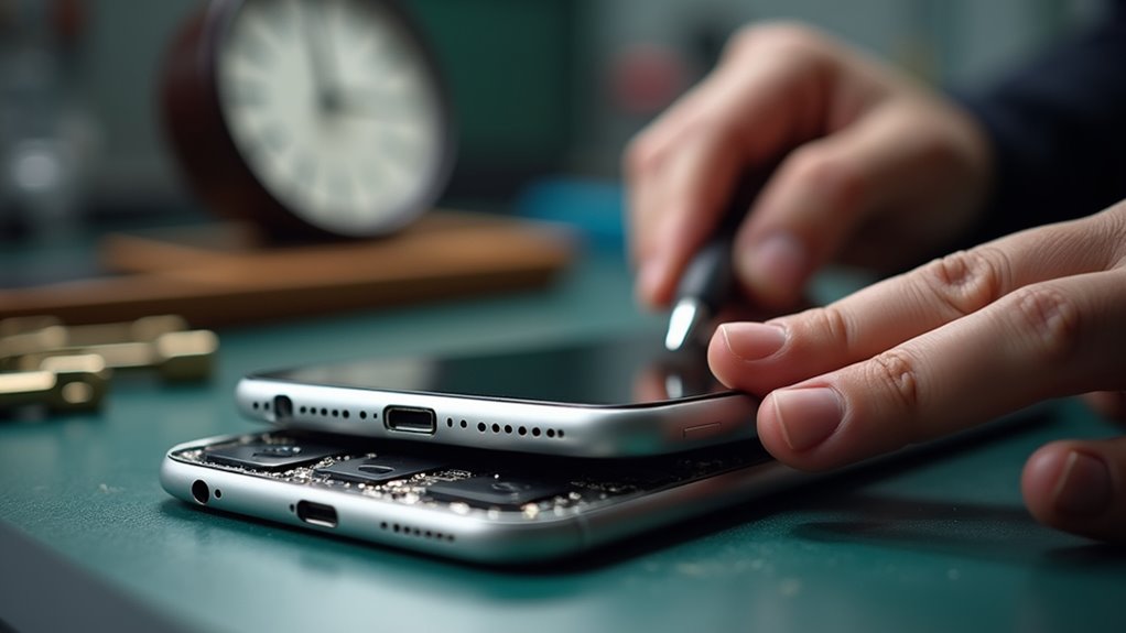 Prostowanie obudowy iPhone'a Jelenia Góra linia czasu naprawy etui na telefon