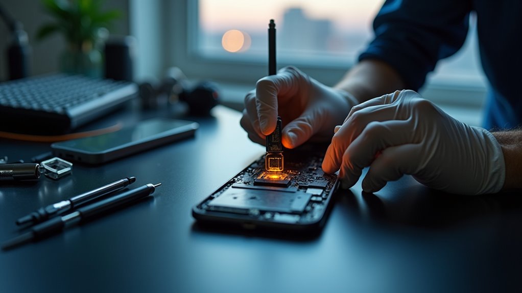naprawa czujnika zbliżeniowego telefonu s upsk