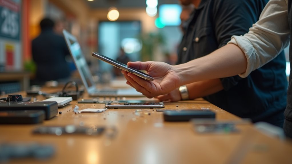 proces zwrotu naprawy telefonu