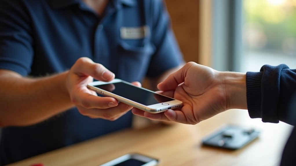 zwrot telefonu po naprawie