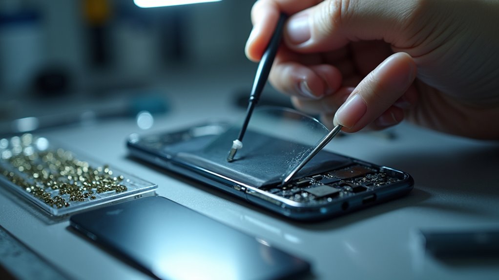 standardy odnowienia/renowacji ekranu telefonu