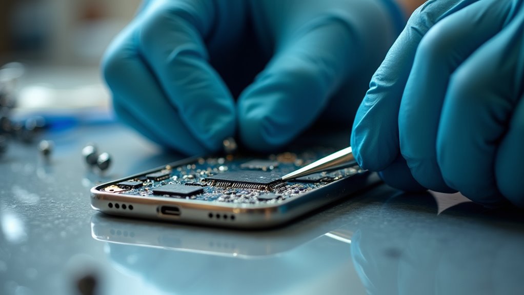 przewodnik dotyczący zalania telefonu