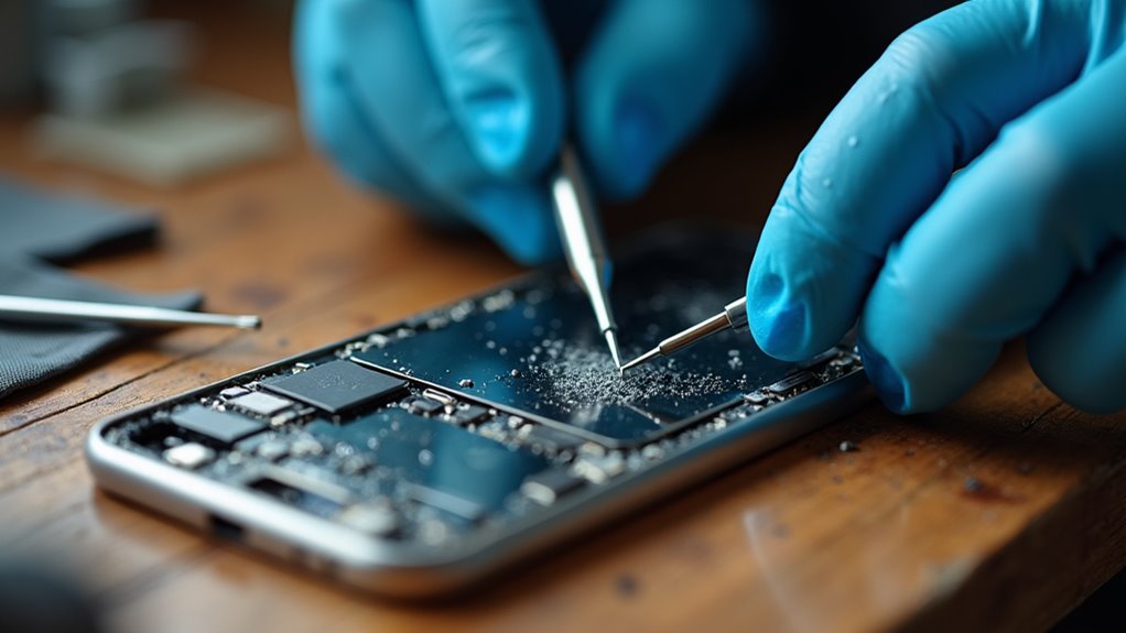 protokół postępowania w przypadku zalania telefonu