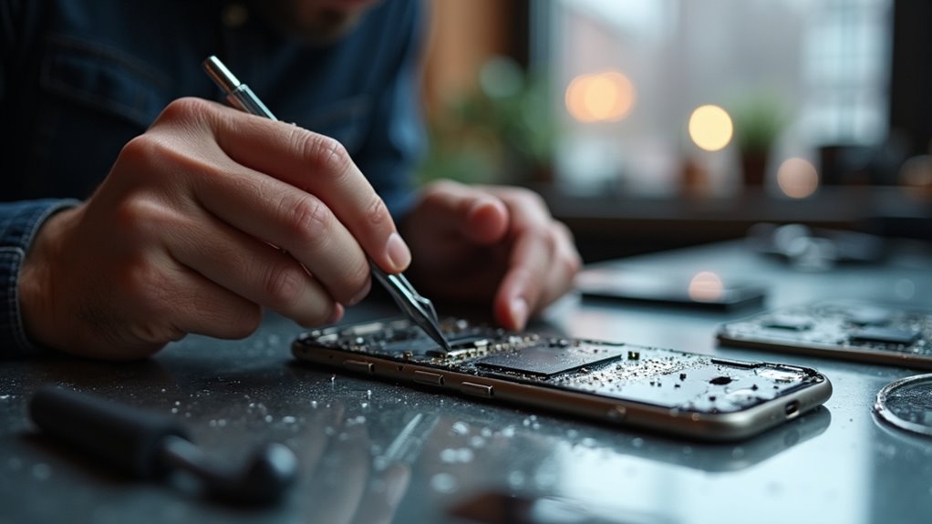 Naprawa iPhone'a po zalaniu Nowy Sącz naprawa telefonu po zalaniu