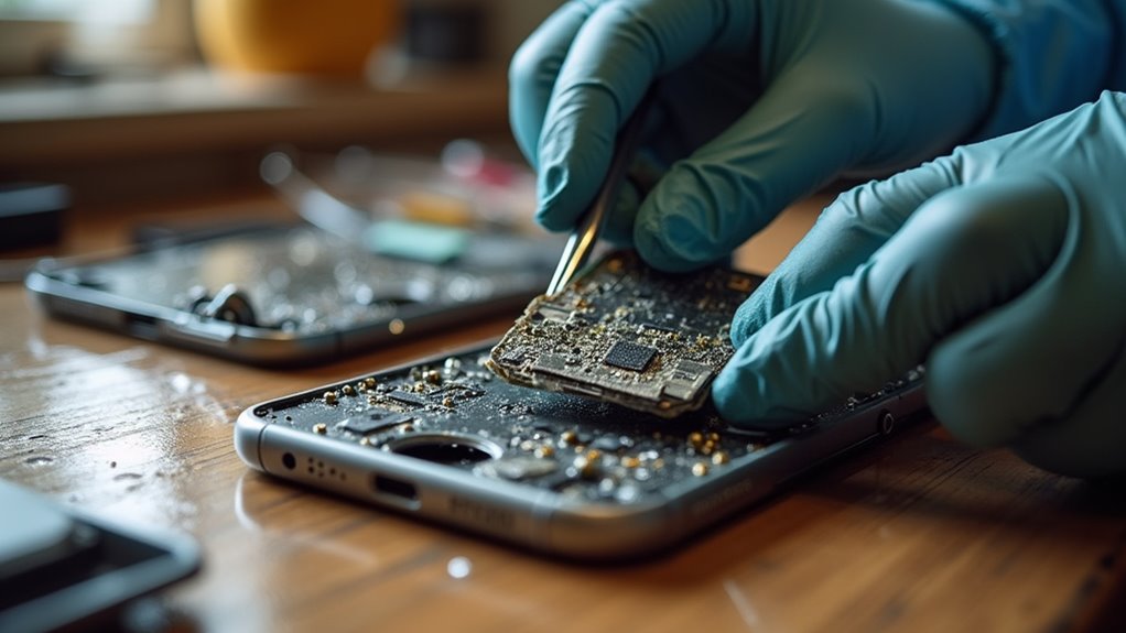 Naprawa iPhone'a po zalaniu Siedlce phone water damage repair siedlce