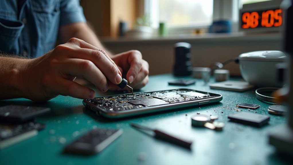 Naprawa iPhone'a po zalaniu Nowy Sącz telefon naprawa uszkodzeń wodnych harmonogram
